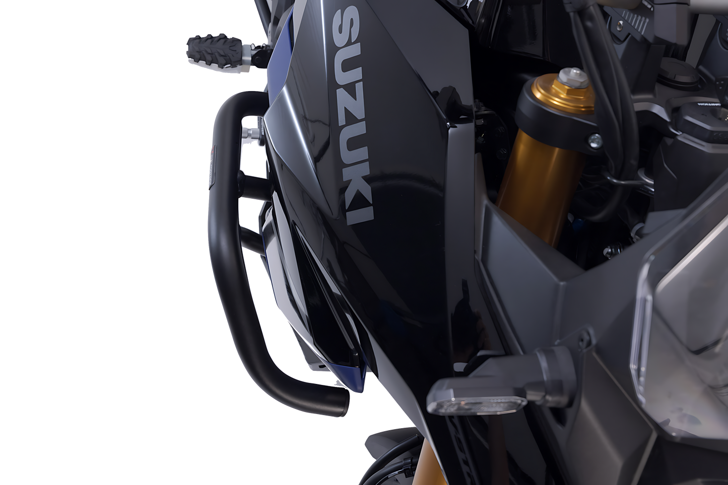 Protecciones laterales de motor Negro. Suzuki V-Strom 800 / 800DE (22-).