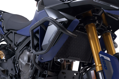 Protecciones laterales de motor Negro. Suzuki V-Strom 800 / 800DE (22-).