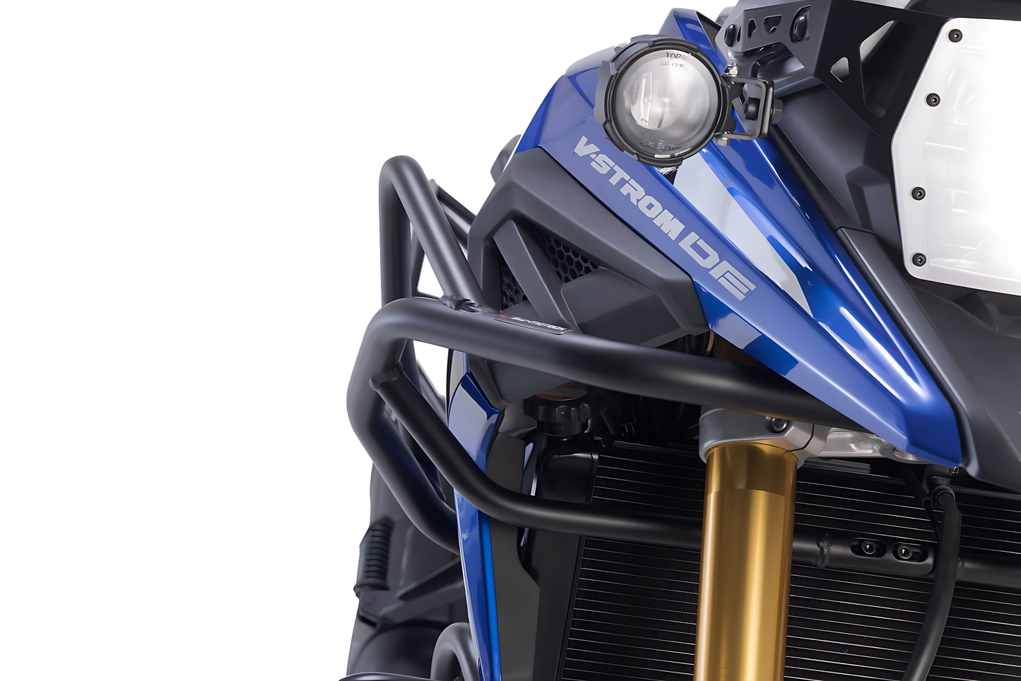 Protecciones laterales de motor Negro. Suzuki V-Strom 1050DE (21-).