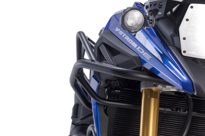 Protecciones laterales de motor Negro. Suzuki V-Strom 1050DE (21-).