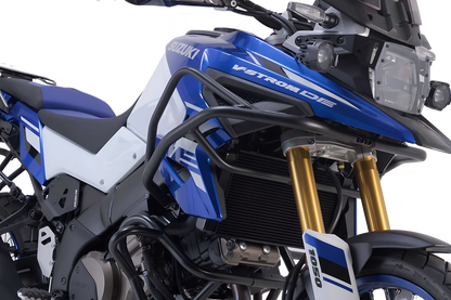 Protecciones laterales de motor Negro. Suzuki V-Strom 1050DE (21-).