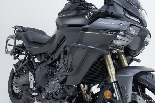 Protecciones laterales de motor. Negro. Yamaha Tracer 9 GT / GT+ (24-).