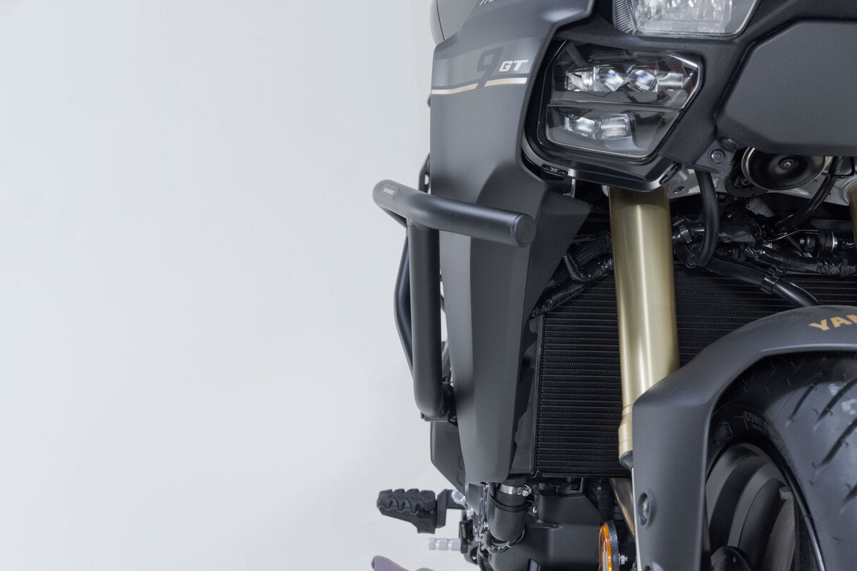 Protecciones laterales de motor. Negro. Yamaha Tracer 9 GT / GT+ (24-).