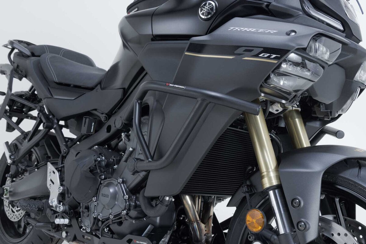 Protecciones laterales de motor. Negro. Yamaha Tracer 9 GT / GT+ (24-).