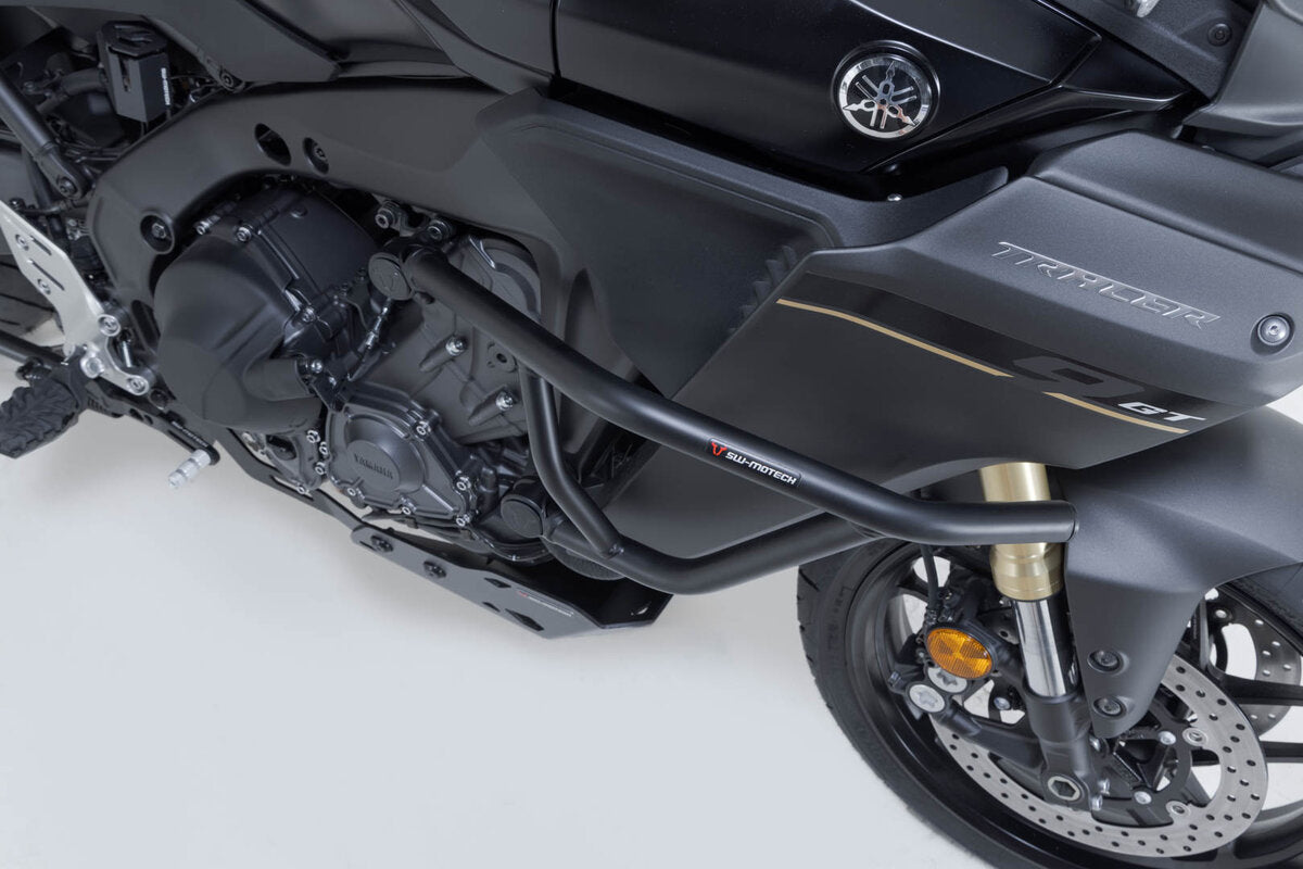 Protecciones laterales de motor. Negro. Yamaha Tracer 9 GT / GT+ (24-).