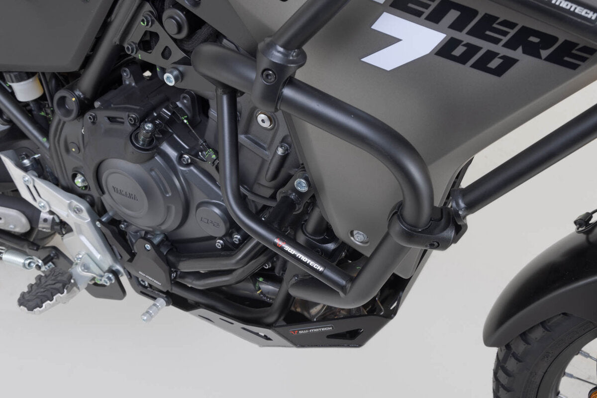 Protecciones laterales de motor. Negro. Yamaha Ténéré 700 (24-).