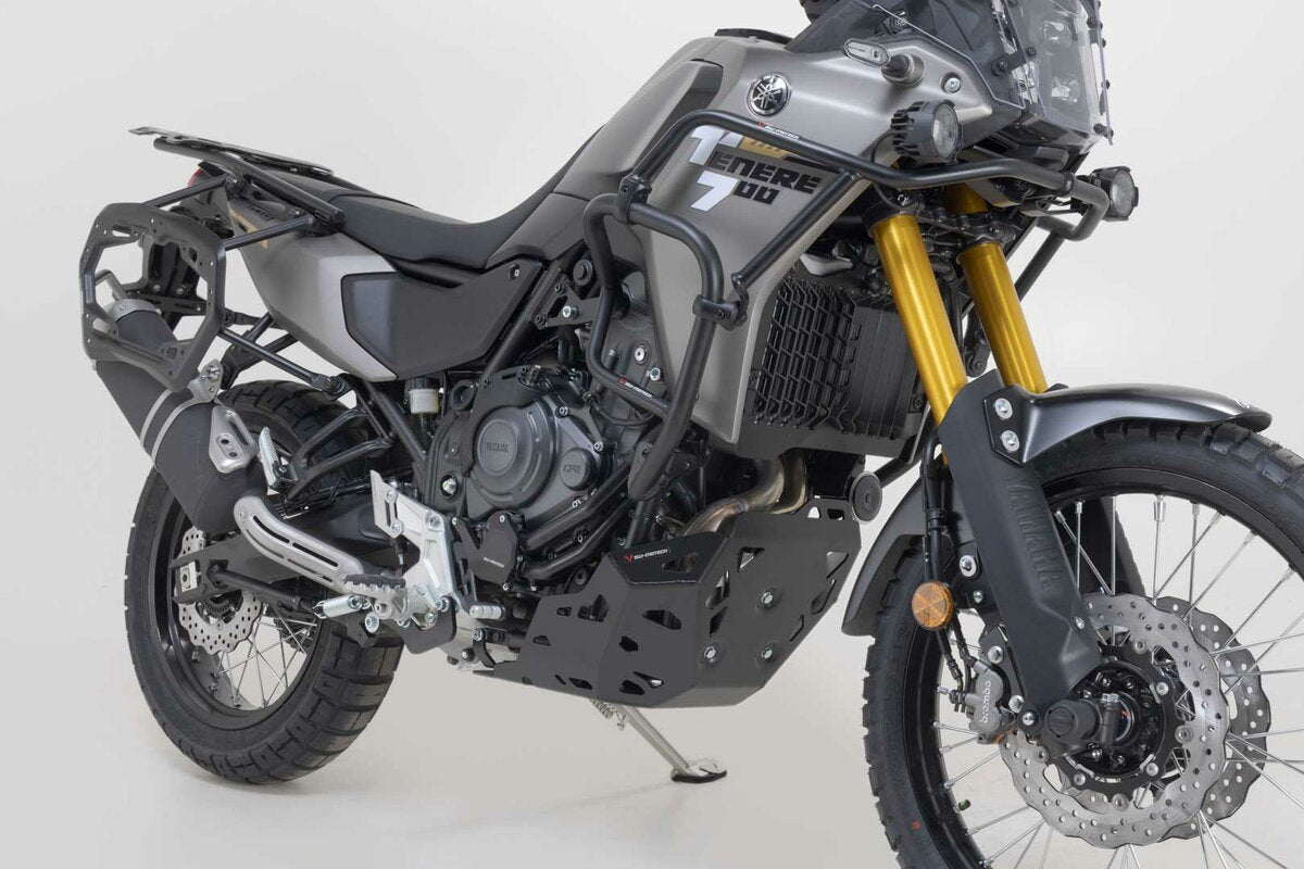 Protecciones laterales de motor. Negro. Yamaha Ténéré 700 (24-).