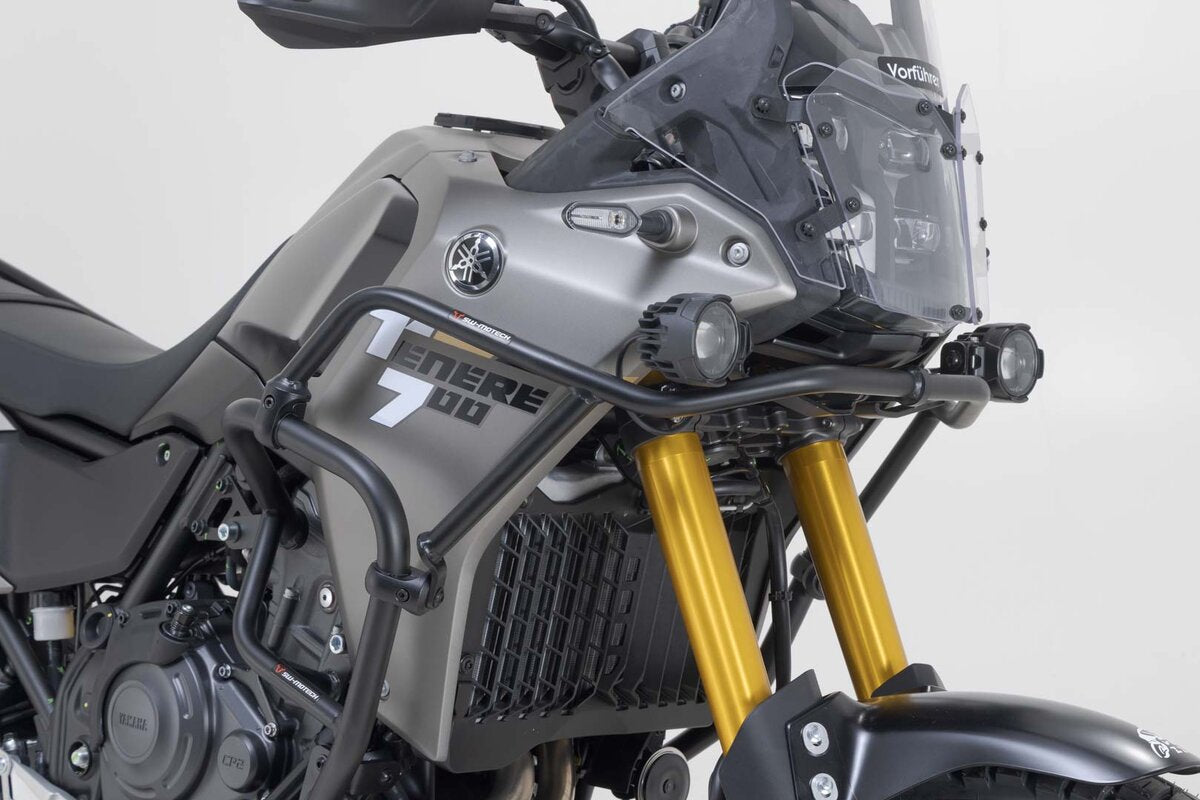 Protecciones superiores de motor. Negro. Yamaha Ténéré 700 (24-).