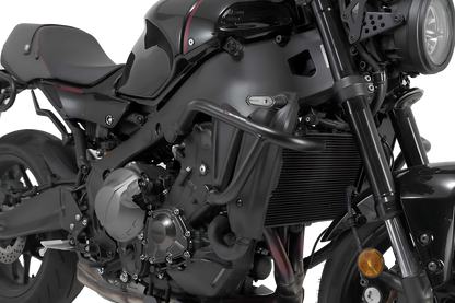 Protecciones laterales de motor Negro. Yamaha MT-09 / SP (20-), XSR900 (21-).