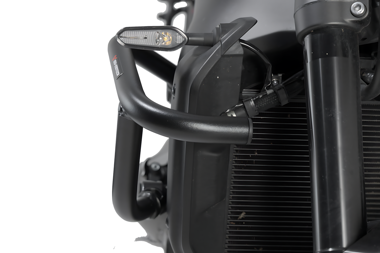 Protecciones laterales de motor Negro. Yamaha MT-09 / SP (20-), XSR900 (21-).