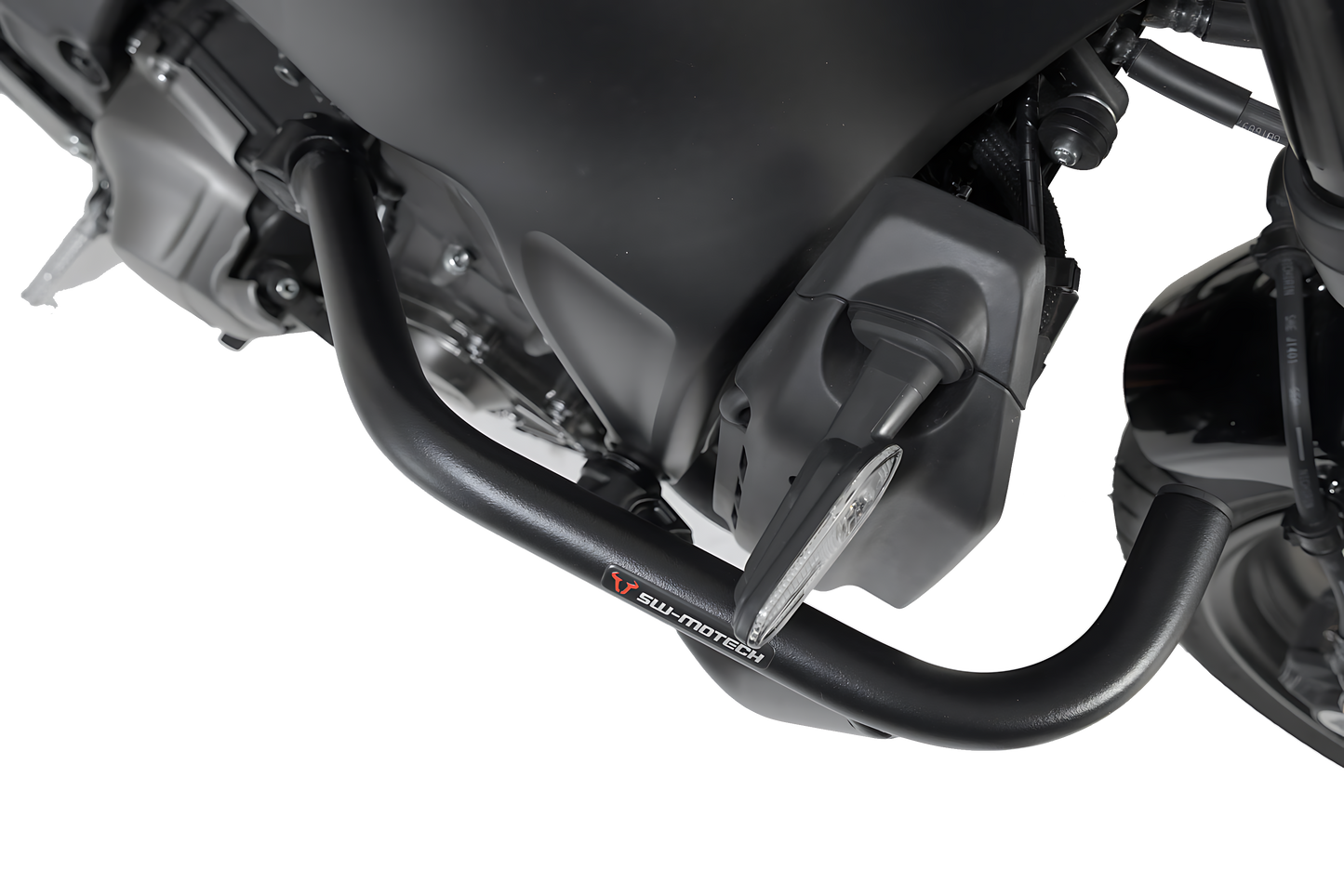 Protecciones laterales de motor Negro. Yamaha MT-09 / SP (20-), XSR900 (21-).