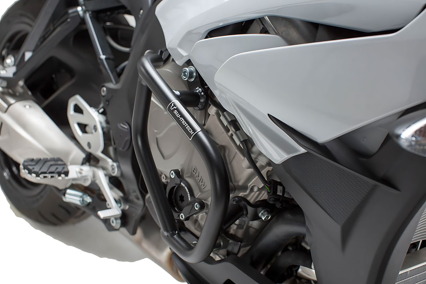 Protecciones laterales de motor negro. BMW S 1000 XR (15-19).
