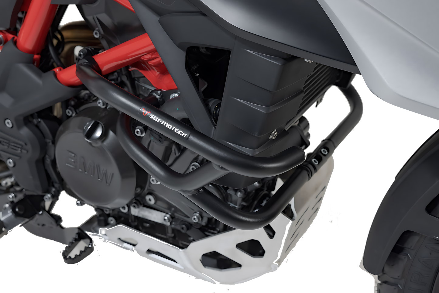 Protecciones laterales de motor Negro. BMW G310R (16-) / G 310 GS (17-).