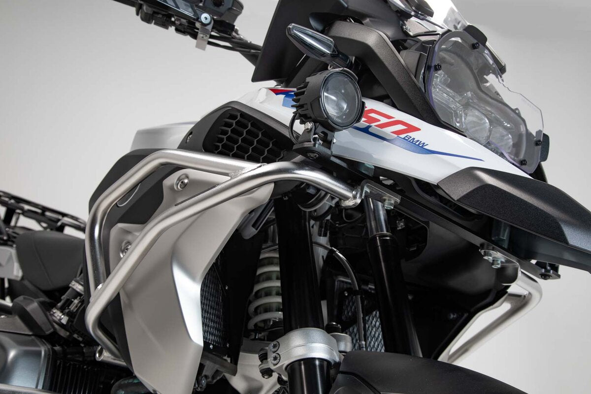 Protecciones superiores de motor. Acero inoxidable. R1200GS (16-), R1250GS (18-).