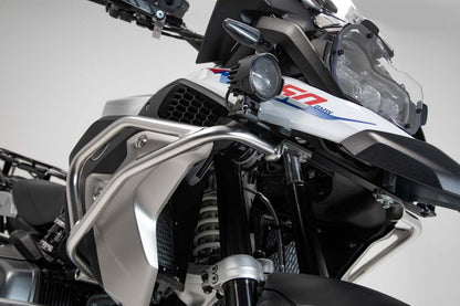 Protecciones superiores de motor. Acero inoxidable. R1200GS (16-), R1250GS (18-).