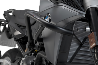 Protecciones laterales de motor Negro. BMW F 900 R (19-).