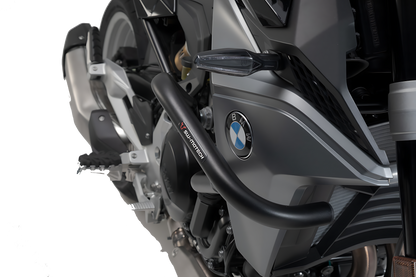 Protecciones laterales de motor Negro. BMW F 900 R (19-).