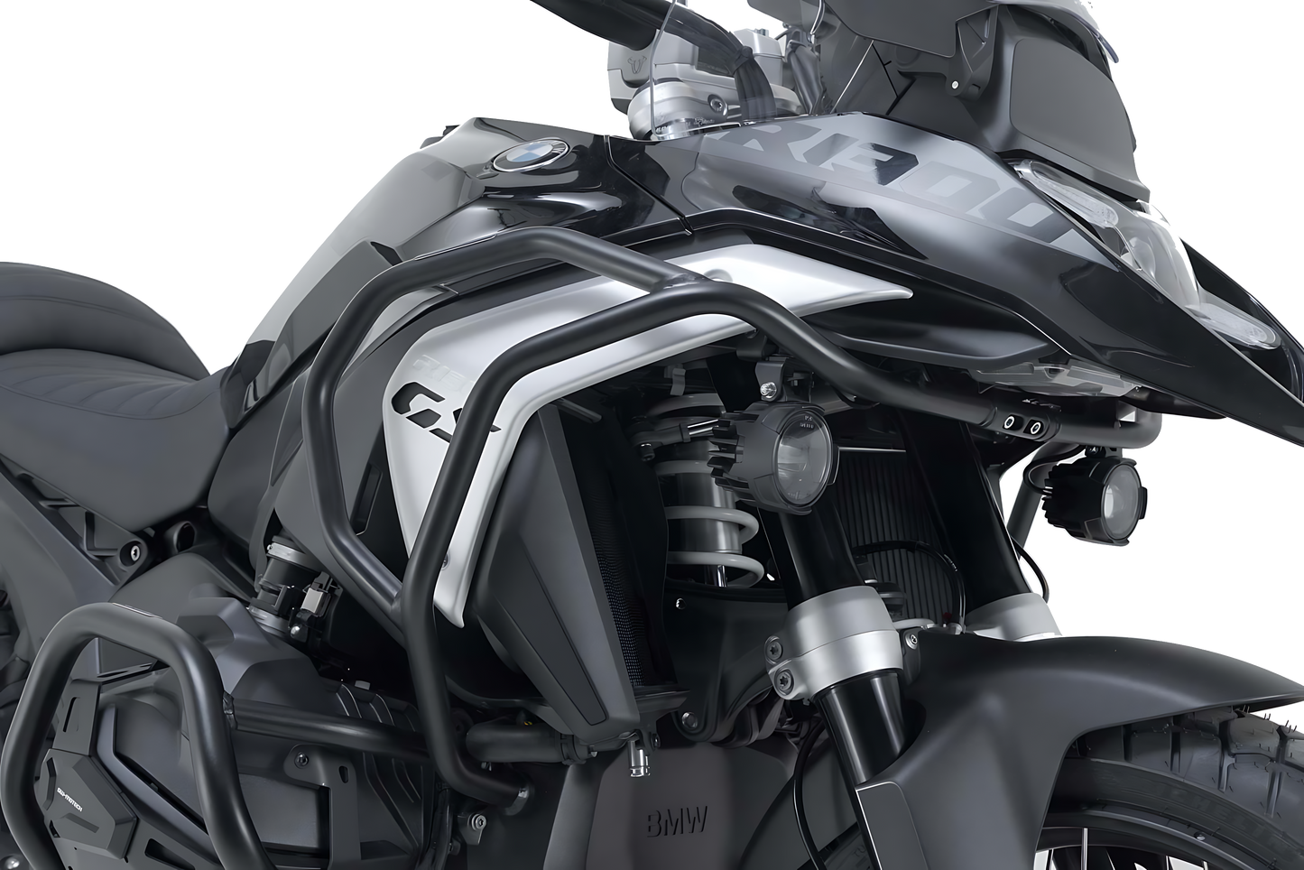 Protecciones superiores de motor Negro. BMW R 1300 GS (23-).