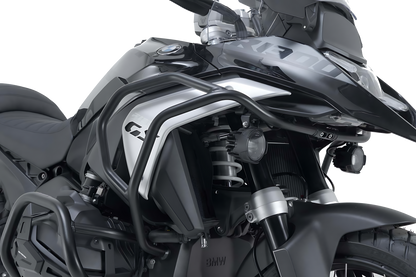 Protecciones superiores de motor Negro. BMW R 1300 GS (23-).