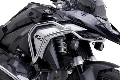 Protecciones superiores de motor Acero inoxidable. BMW R 1300 GS (23-). OEM SBL.