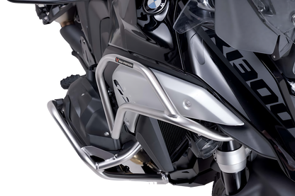 Protecciones superiores de motor Acero inoxidable. BMW R 1300 GS (23-). OEM SBL.