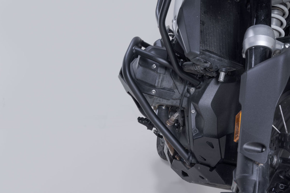 Protecciones laterales de motor Negro. BMW R 1300 GS (23-).