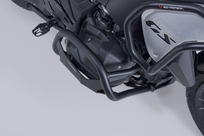 Protecciones laterales de motor Negro. BMW R 1300 GS (23-).