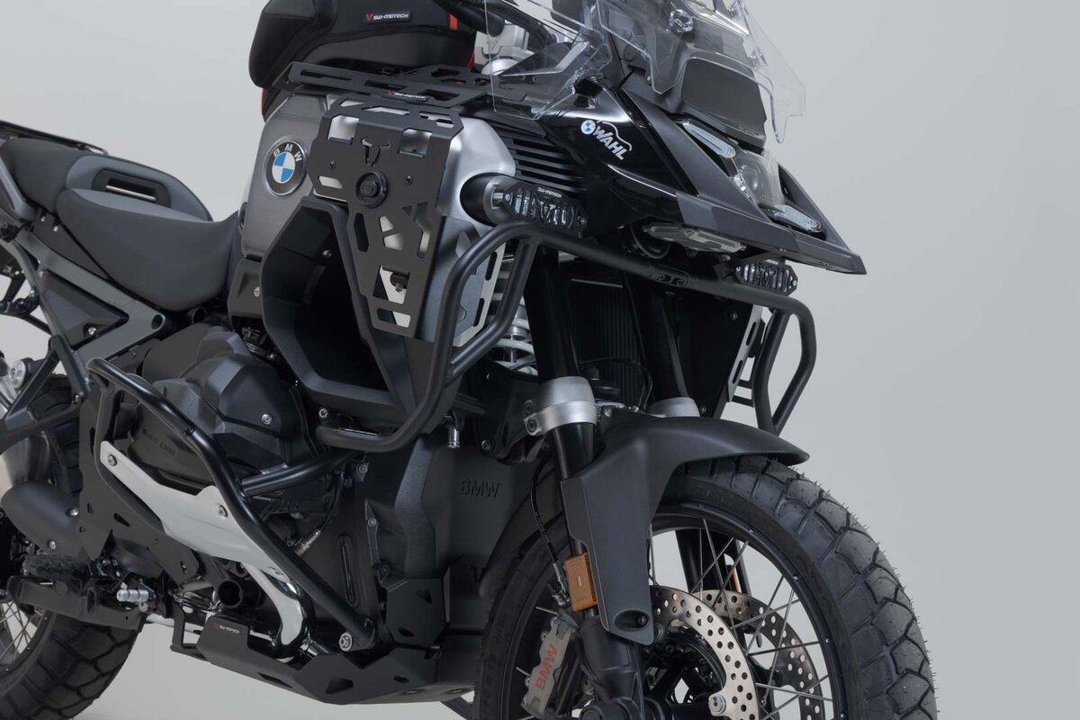 Protecciones superiores de motor. Negro. BMW R 1300 GS Adventure (24-). OEM SBL.