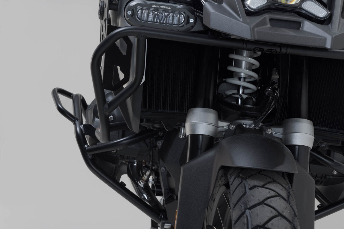 Protecciones superiores de motor. Negro. BMW R 1300 GS Adventure (24-). OEM SBL.