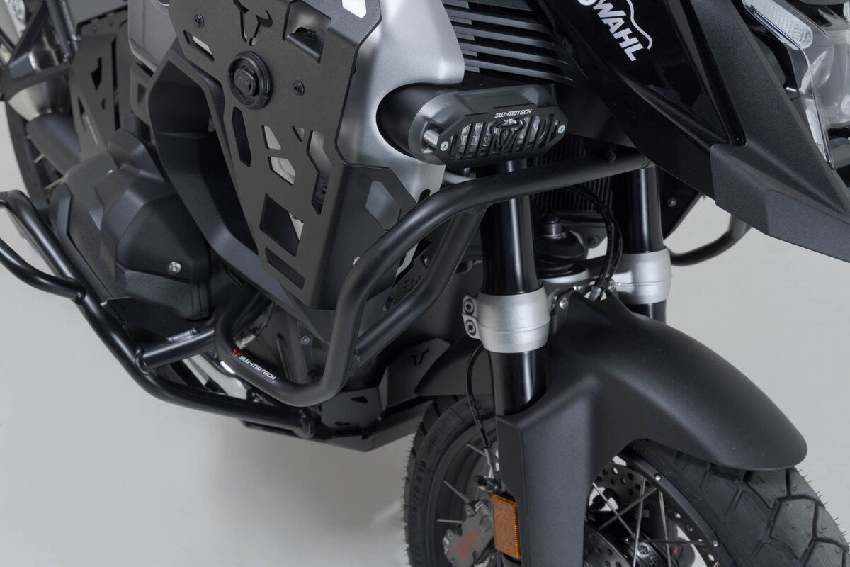 Protecciones superiores de motor. Negro. BMW R 1300 GS Adventure (24-). OEM SBL.