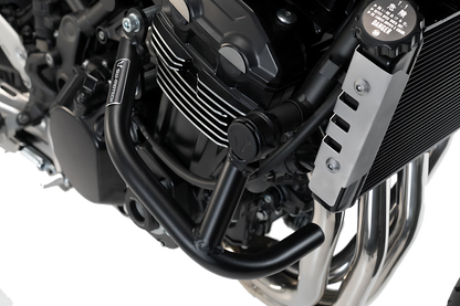 Protecciones laterales de motor Negro. Kawasaki Z900RS/ Cafe (17-).