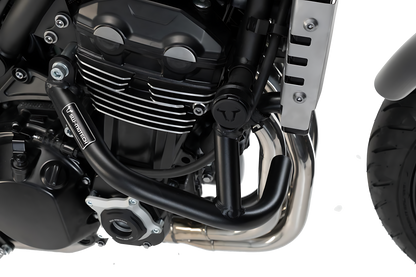 Protecciones laterales de motor Negro. Kawasaki Z900RS/ Cafe (17-).