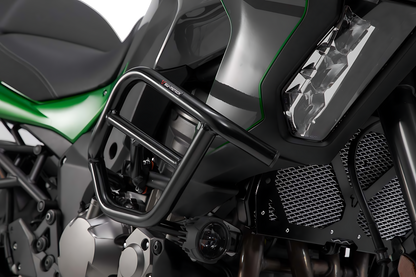 Protecciones laterales de motor Negro. Kawasaki Versys 1000 (18-).