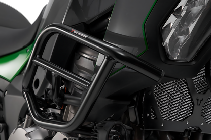 Protecciones laterales de motor Negro. Kawasaki Versys 1000 (18-).