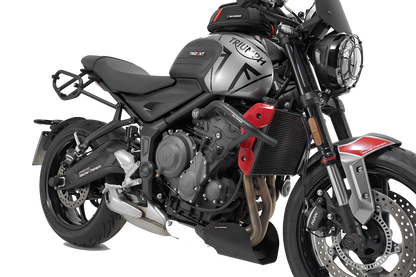 Protecciones laterales de motor Negro. Triumph Trident 660 (21-).