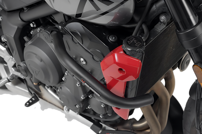 Protecciones laterales de motor Negro. Triumph Trident 660 (21-).