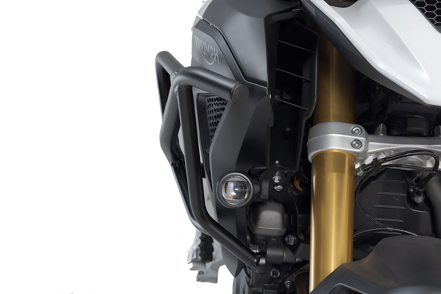 Protecciones superiores de motor Negro. Modelos Triumph Tiger 1200 (22-).