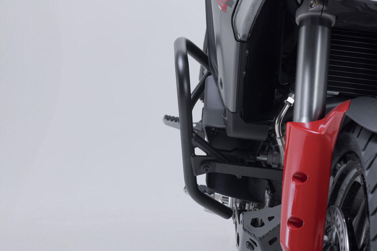 Protecciones laterales de motor. Negro. Ducati Multistrada V4 (20-).