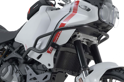 Protecciones laterales de motor Negro. Ducati DesertX (22-).