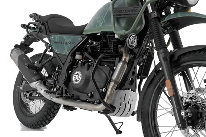 Protecciones laterales de motor Negro. Royal Enfield Himalayan (18-).