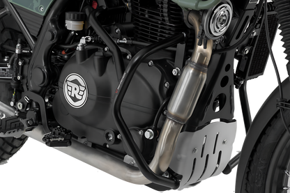 Protecciones laterales de motor Negro. Royal Enfield Himalayan (18-).