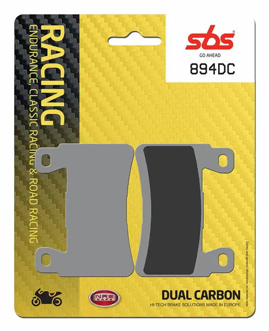 894DC, Pastilla frontal, Carbono Dual