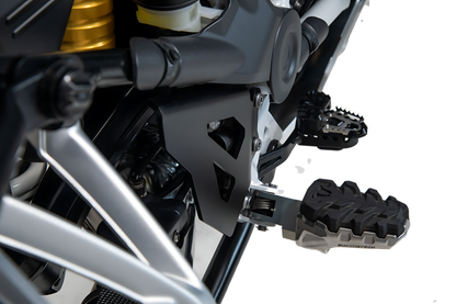 Set de protectores de bomba de freno Negro. BMW R 1200 GS, R 1250 GS.