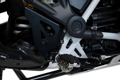 Set de protectores de bomba de freno Negro. BMW R 1200 GS, R 1250 GS.