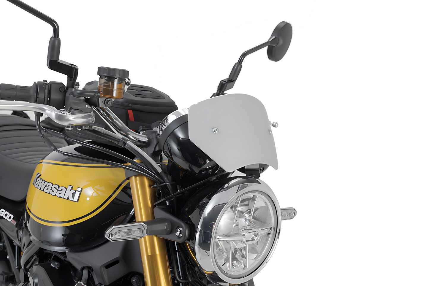 Parabrisas Plateado. Kawasaki Z900RS (17-) / SE (21-).