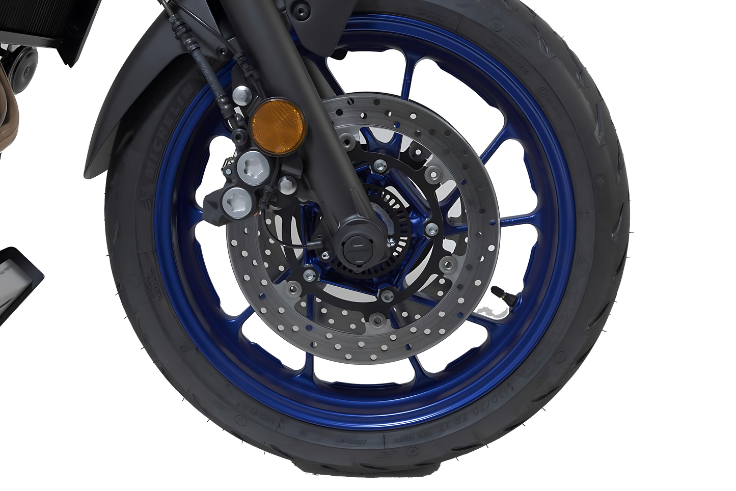 Kit de topes anticaidas para el eje delantero Negro. Modelos Yamaha (14-).