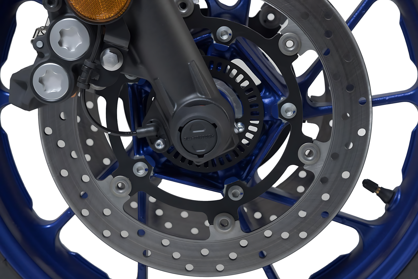 Kit de topes anticaidas para el eje delantero Negro. Modelos Yamaha (14-).