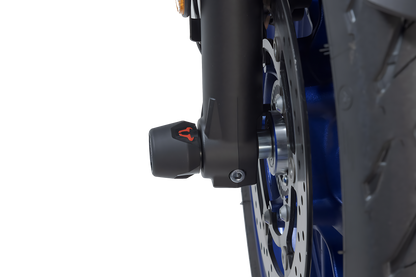 Kit de topes anticaidas para el eje delantero Negro. Modelos Yamaha (14-).