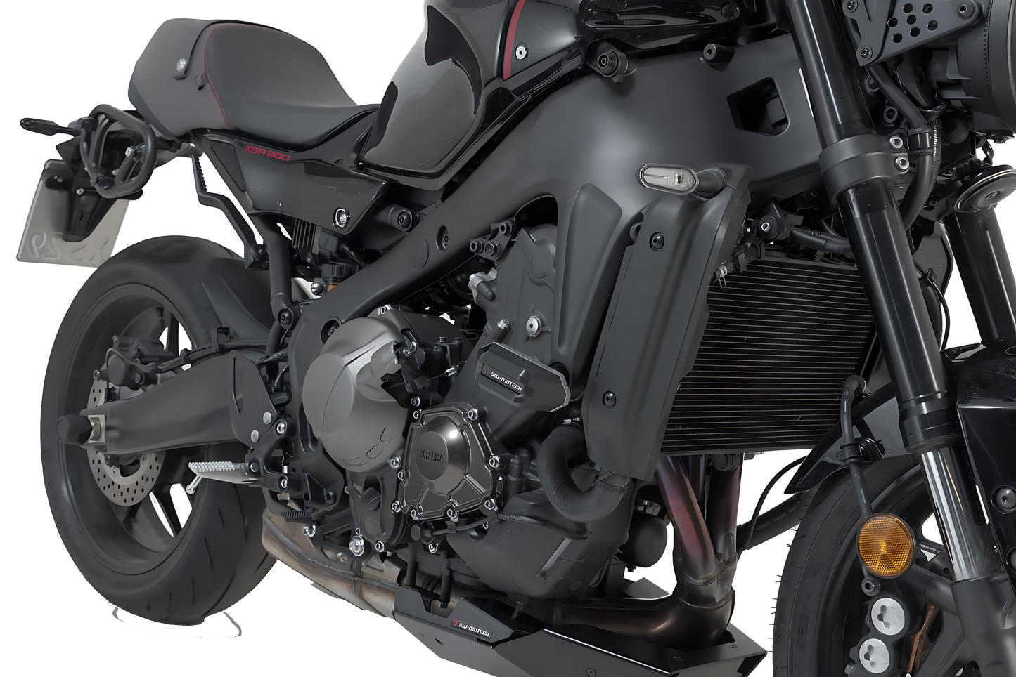 Kit de tope anticaidas Negro. Yamaha Tracer 9 (20-).