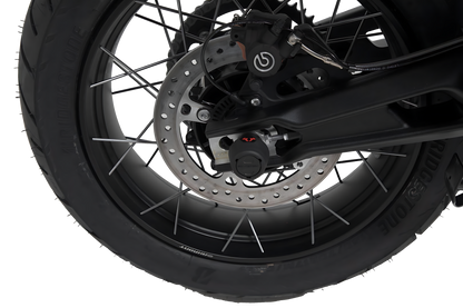 Kit de topes anticaidas para el eje trasero Negro. Triumph Tiger 800 (10-)/ 900 (19-).